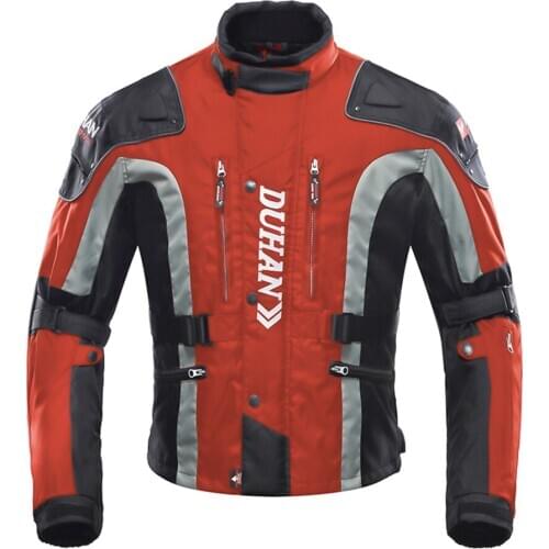Duhan Motorcycle protection jackets mans Oxford Fabric riding racing Jackets Motorbike Race Drop Resistance Clothing Jacket