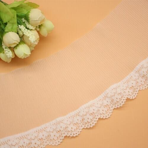 1Yards Embroidery Lace High Quality Laces Clothes Ribbon 11cm Guipure Black White Lace Fabric Sewing Trim Ribbons Crafts PL22