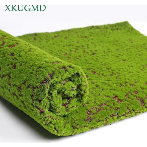 100cm Simulation Green Plant Wall Moss Turf Simulation Green Plant Scene Window Display Restaurant Mall Store Hotel Decoration