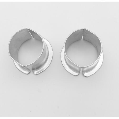 2 Pcs Exhaust Collets Collar Flange For Honda CA125 CG125 XL125 CT125 BRAZIL CB125 Replace#18233-330-000 EX.PIPE Clips Clamps