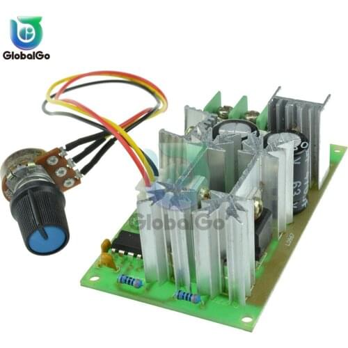 20A PWM DC Motor Governor DC9-60V Motor Speed Control Regulator PWM Motor Speed Controller Switch Current Regulator Module