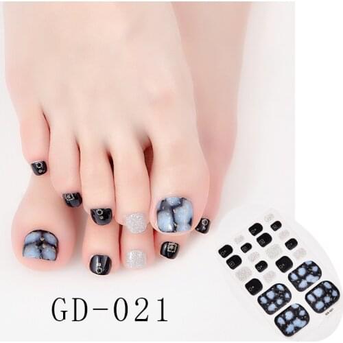 22 Tips/Sheet Minimalist Design Nail Decoration Decals Plain Stickers Colorful Nail Stickers Designed Manicure Nail Tape Shiny