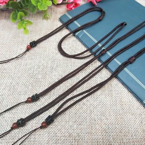 5pcs Jade jewelry jade lanyard pendant pendant rope hand-woven necklace rope adjustable lanyard factory wholesale