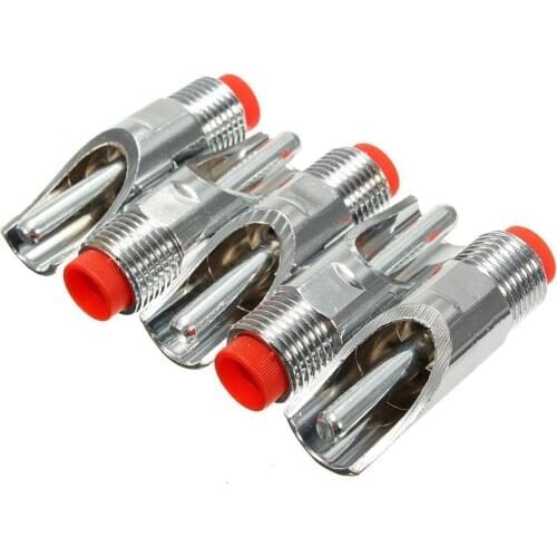 5pcs Stainless Steel 1/2PT Thread Automatic Nipple Drinker Waterer For Pig