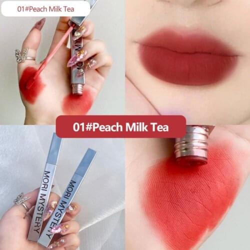 6 Color Lip Oil Lip Glaze Moisturizing Lip Gloss Women Velvet Matt Lipstick Repair Lips Water Lip Gloss Base Gel TSLM1