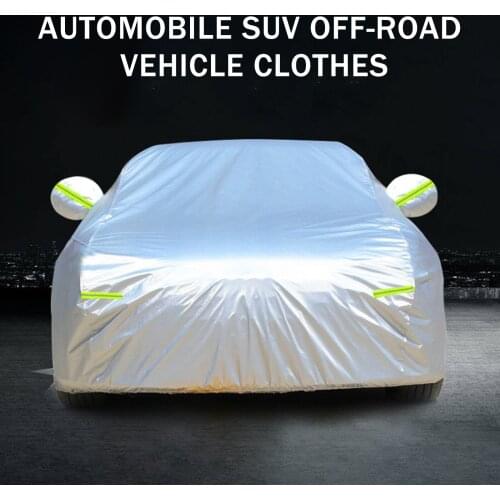 Anti-UV Car Sunshade Cover Exterior Peotector Four Season Universal Outdoor Covers Snow Ice Hail Waterproof Dustproof Sun Shade