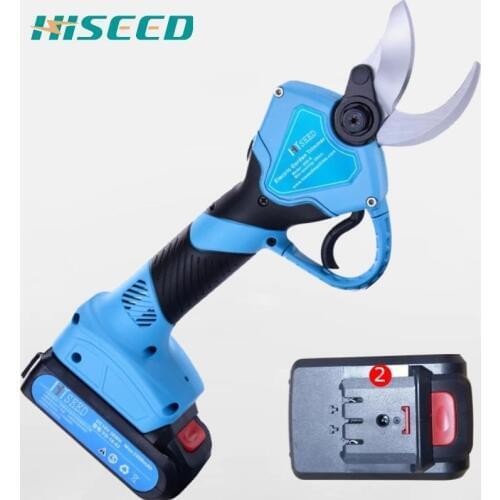 Cordless pruner serveeral battery choice, order three set send one gift battery