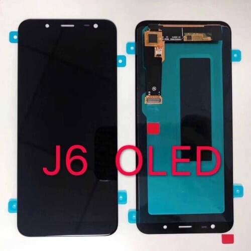 Original Super AMOLED For Samsung Galaxy J6 2018 J600 J600F J600Y LCD screen Display and touch Glass panel Assembly