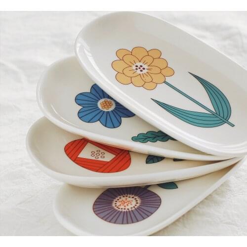 Ceramic Plate Sauce Dipping Small Plate Home Modern Minimalist Creative Seasoning Dish Cute Saucer