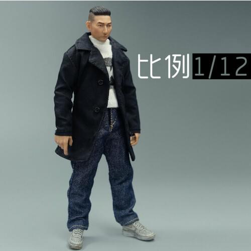 1/12 Scale Soldier Coat Model for 6" Figure Doll