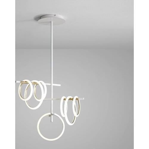 Postmodern dining room chandelier designer creative bar table magnetic decorative lamp Denmark bedroom writing lamp