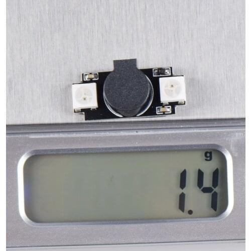 LED_Strip&Buzzer 2 WS2812 Programmable LED Board 100DB Buzzer for NAZE32 F3 F4 F7 Flight Controller FPV Racing Drones Taillight