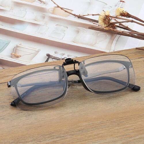 Ultralight Progressive multifocal Photochromic clip reading glasses men smart zoom reading glasses women anti-blue