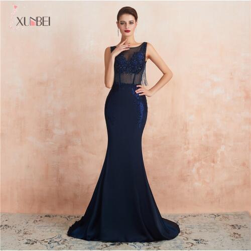 In Stock New Arrivals Abendkleider Evening Dresses Long With Boat-neck Zipper Vestido Gown Formal Dresses Real Photos CPS1442