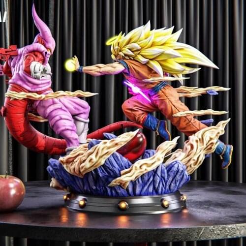Presale [Yihong] KD Studio Sup Three 1/4 Scale Wukong VS Xian Nianbo GK Limited Edition Handmade Resin Statue Figure Model