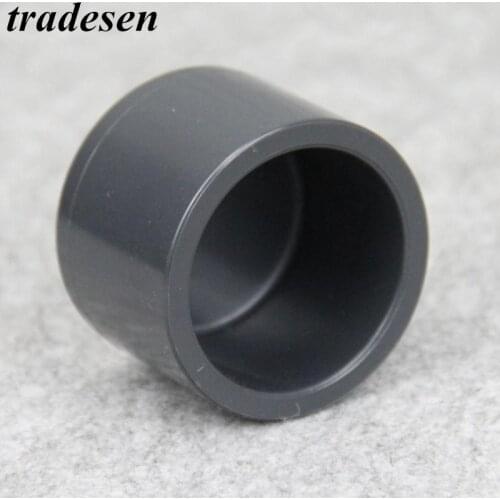 1pcs I.D 63mm ~160mm Water Supply Pipe PVC End Cap Connector Garden Irrigation Water Pipe Plug Farm Hydroponic UPVC Pipe Adapter