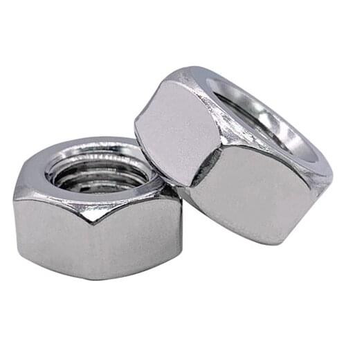 10pcs 1/2-13 1/2-20 1/4-20 1/4-28 3/8-16 3/8-24 5/16-24 hex nuts muffs sleeves hexagon nut muff sleere stainless steel screw