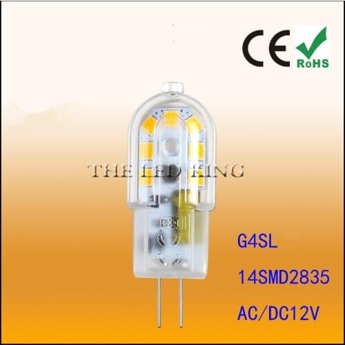 10pcs Wholesale 3W G4 LED 5050 SMD 360 Degree White led Light Lamp Bulb DC 12V 12leds free shipping