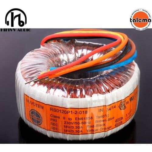 120VA 120W Toroidal circular Transformer Primary 230V Secondary 12V 15V 18V 25V 55V