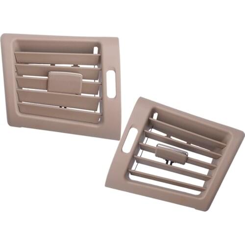 2pcs Front Beige Dashboard AC Air Outlet Vent Grille 25183002548483 A2518300254 A2518300154 Fit for Mercedes-Benz W251 R350 R500
