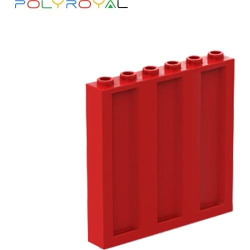 Building Blocks parts 1x6x5 corrugated wall tiles brick 1 PCS MOC Compatible With brands toys for children 23405