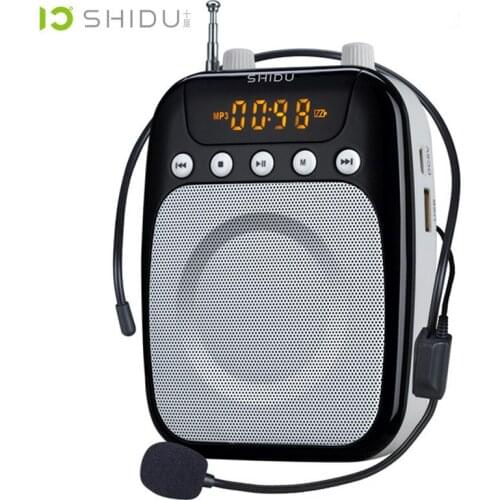 S358 Loudspeaker with Microphone Voice Amplifier Booster Megaphone Speaker For Teaching Tour Guide Sales Promotion