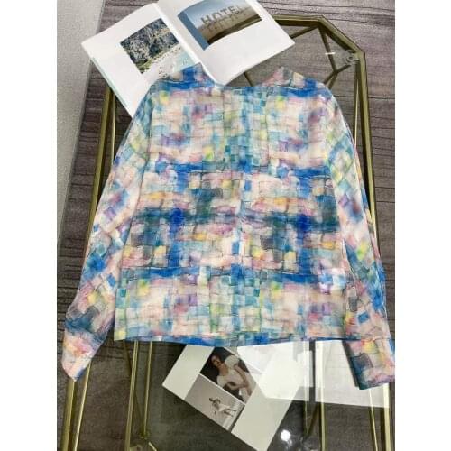 ENLAISHINA Blouses With Sleeves