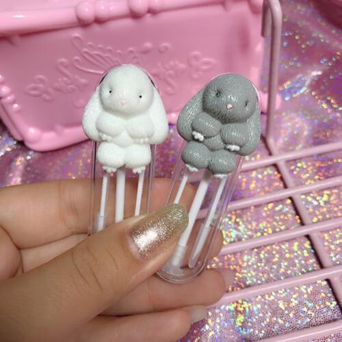 Lovely Cartoon Rabbit Contact Lenses Tweezers and Suction Stick for Special Clamps Tool Eye Contact Lens Inserter Remover