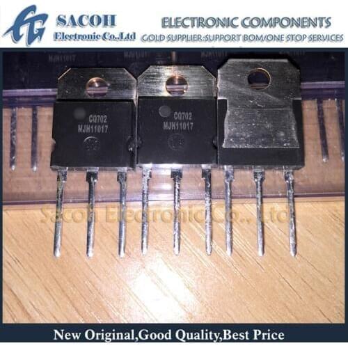 Free Shipping 10pairs MJH11017G MJH11017 + MJH11018G MJH11018 TO-218 DARLINGTON COMPLEMENTARY SILICON POWER TRANSISTORS