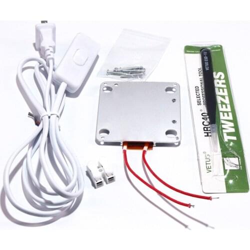 New 220V 200W LED Remover Heating Soldering Chip Welding BGA Station PTC Split Board