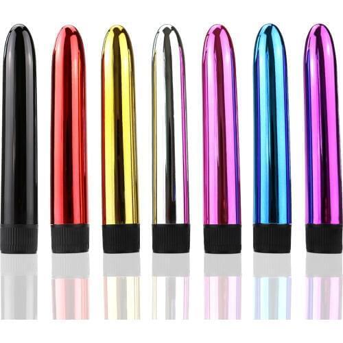 7 Inch Portable Dildo Vibrator Bullet G Spot Massager AV Stick Vaginal Stimulator Sex Toy For Women Lesbian Adult Product