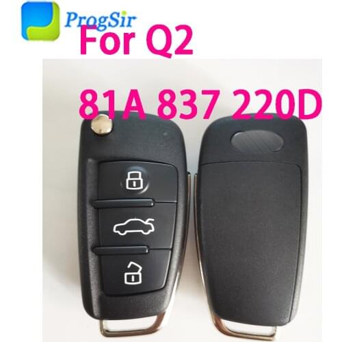 Original Smart Remote Control For Audi Q2 Q3 A3 Keyless Go 434MHz FCCID: 81A 837 220D With MQB Chip