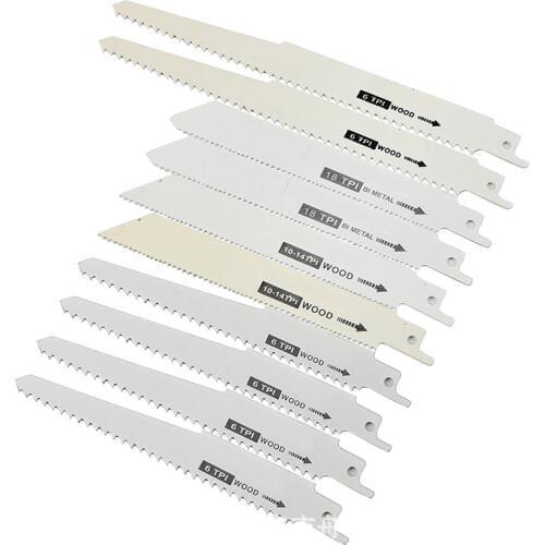 10pcs Saw Blades Reciprocating Carbide Woodworking Tool Metal Cutting Power Tools Accessories For cutting