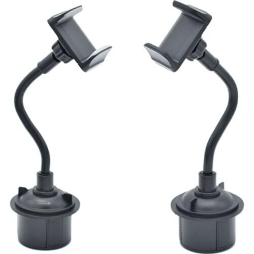 Universal Car Mount Adjustable Cup Holder Stand Cradle For Cell Phone Mobile GPS