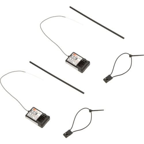 Helicopter Receiver Accessories 2Pcs Flysky FS-A3 AFHDS2A 2.4G 3CH Receiver for GT2E GT2G Transmitter