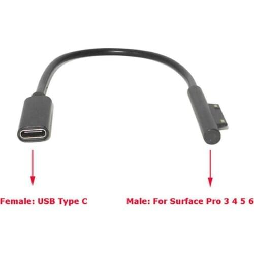 USB C Type Charger Charging Adapter Cable Cord for Microsoft Surface Pro 6/5/4/3