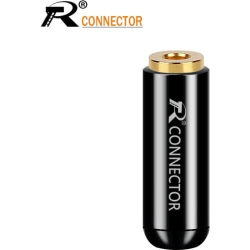 1PC New arrival Aluminum Jack 3.5 Audio female jack 3.5mm 3 pole Stereo socket Gold Plated Wire Connector Earphone DIY