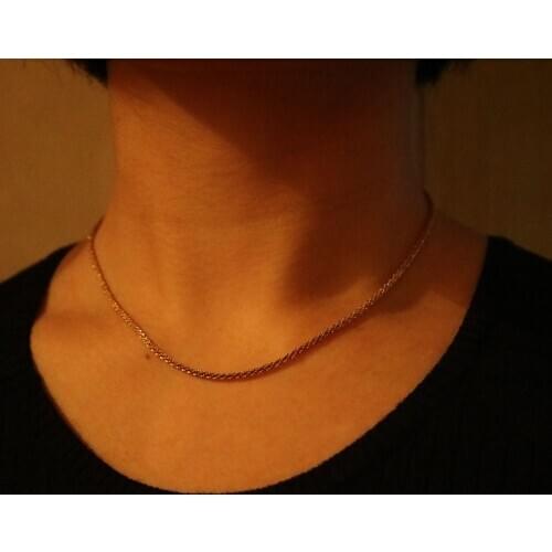 1pc wedding party gift Fashion alloy clavicle choker necklace for women Exquisite necklace chain