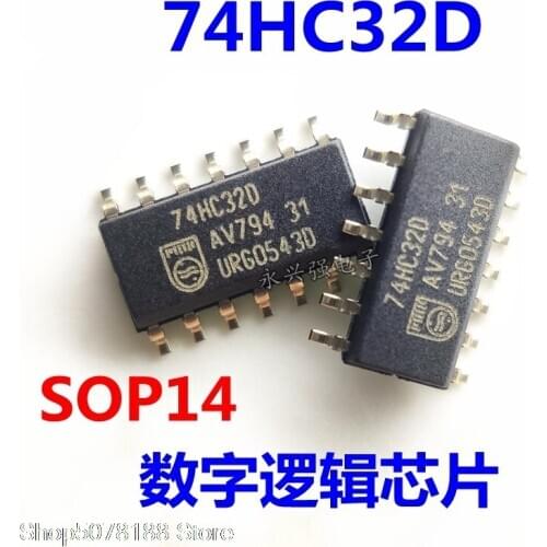 10pieces 74HC32D SN74HC32DR