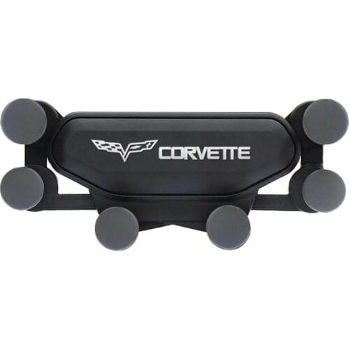Car phone holder car vents phone holder clip holder bracket for Chevrolet Corvette C6 C5 C7 C4 C3 Car-Styling Accessories