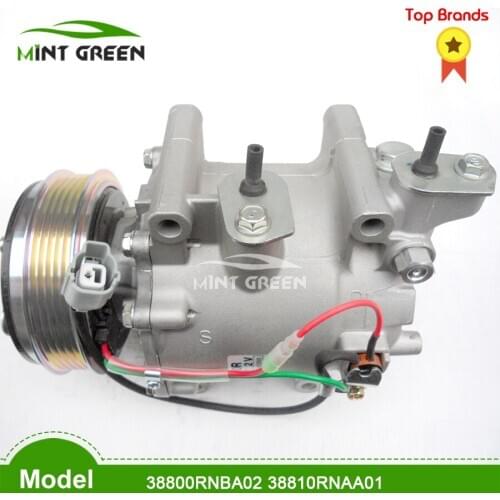 Air conditioner car compressor FOR HONDA FOR CIVIC CIII HATCHBACK 1.8 2006 CIII STUFENHECK 1.8 2005-2012 38800RNBA02 38810RNAA01