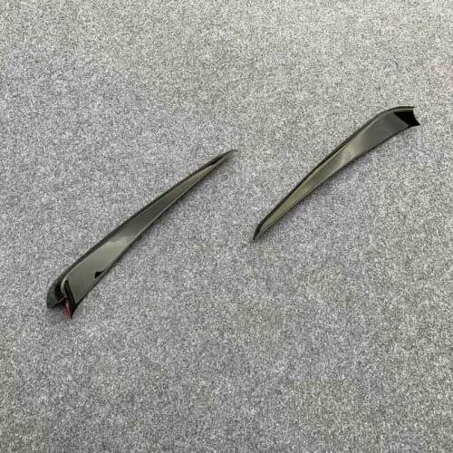 For 2020 Nissan Serena ABS Front Fog Light Lamp Eyebrow Front Foglight Eyelid Cover Protector Exterior Car Styling Accessories