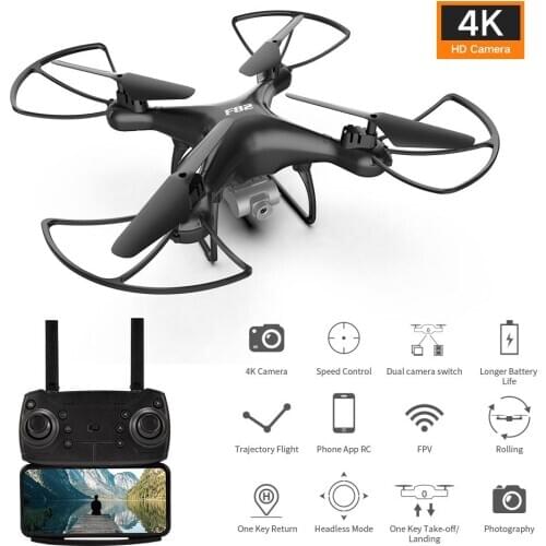 HobbyLane F82 Drone Long Endurance 20 Minutes 4k Dual-camera Real-time Image Transmission Aircraft Fixed Altitude Rc Aircraft