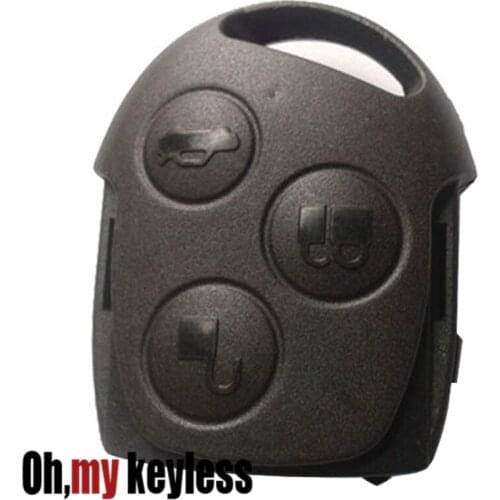 Replacement key case for ford mendeo focus remote control key shell fob 3 button