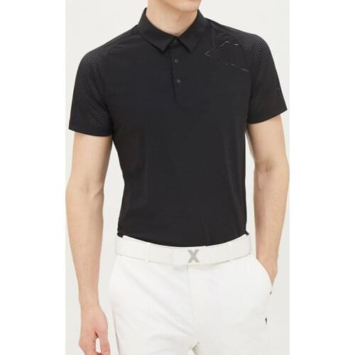 Summer Golf Clothing Mens Short-Sleeved T-Shirt Outdoor Sports Quick-Drying Breathable High-Quality POLO