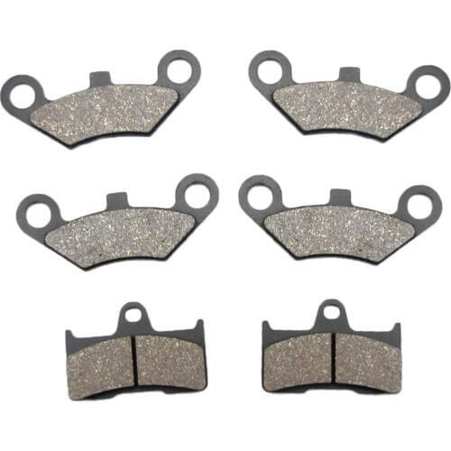 6 Pcs Motorcycle Disc Front Rear Brake Pads Semi-metallic For CFmoto CF500/600 X5 X6 X8 U5 ATV UTV Motorbike Parts Dropshipping