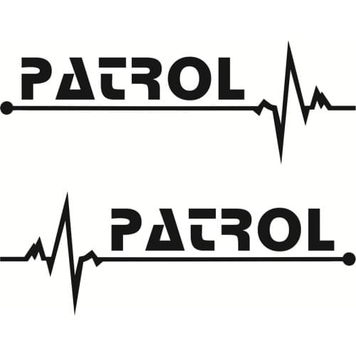 2020 new 1pc Heart Car Decal Sticker Styling Windows Door Decoration For nissan patrol gr y60 y61 260 rd 28 sd33 Accessories