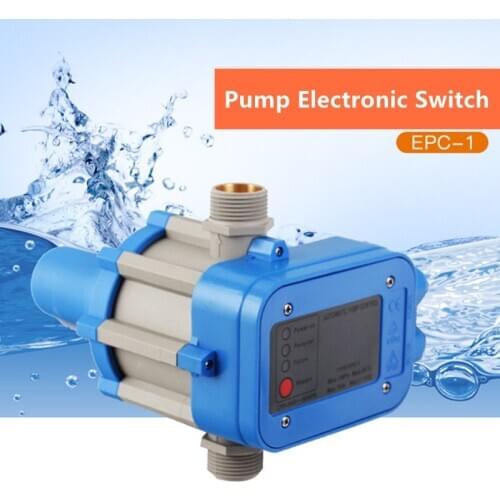 IP65 10A 220V-240VAC Water Pump Pressure Switch Automatically Controlled Electronic Switch Water Shortage Protection Adjustable