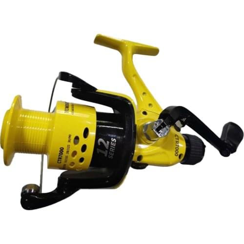 Foldable 12+BB 5.5:1 Fishing Reel Arm Rocker Rear Drag Spool Fish Spinning Wheels (CTR 5000/6000/7000) Fishing Accessory