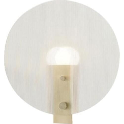 Post-modern Nordic personality creative minimalist glass frosted wave pattern bedroom model room decorative table lamp